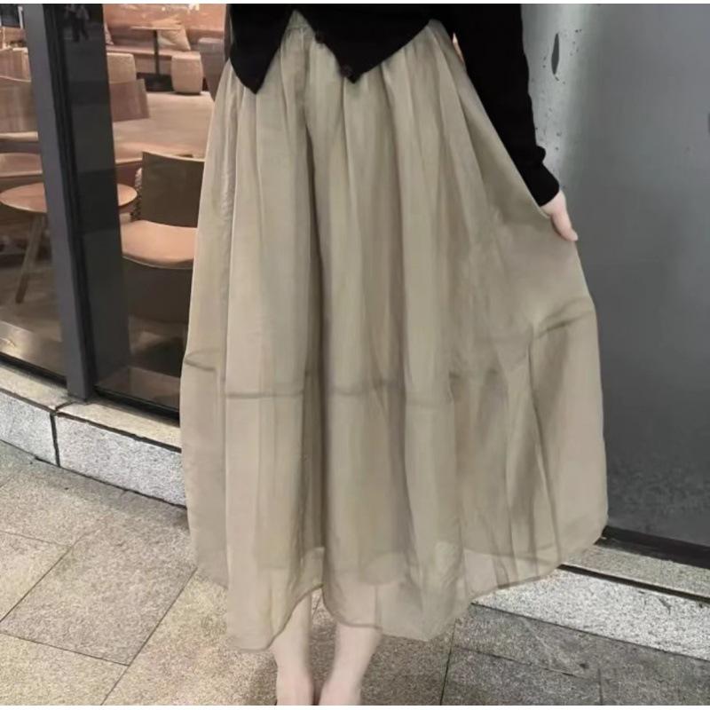 Small Suit Skirt for Women 2022 Summer New Embroidery Top French High Waist A- line Skirt Two-Piece Suit