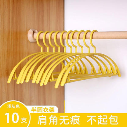 宽肩无痕衣架家用挂衣防滑晾衣服架子衣挂撑子塑料架衣架子晒衣撑