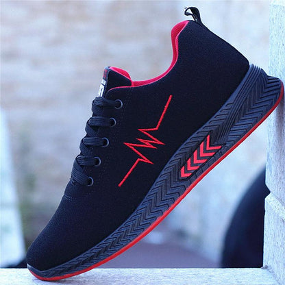 鞋子男帆布运动鞋轻便百搭休闲鞋2019秋冬季新款韩版防臭加绒鞋子