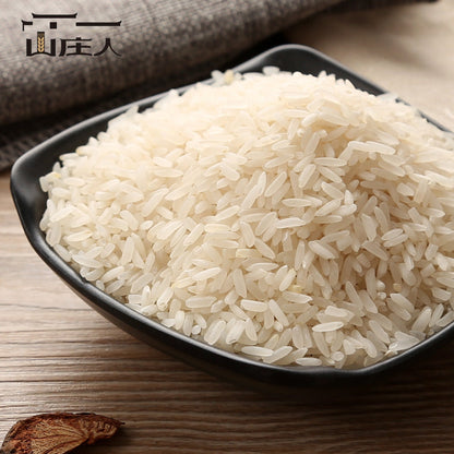 山庄人丝苗米5斤绿色认证大米 双层袋 礼品米CNTH701-930