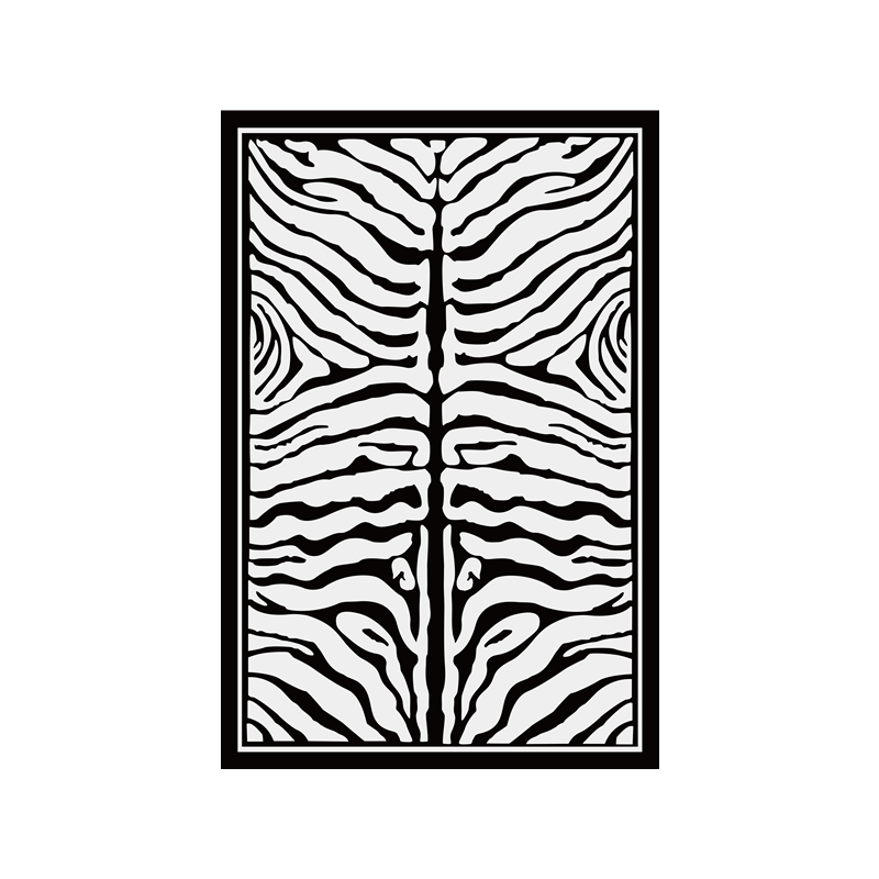 认证问题简约现代黑白老虎纹棋盘格千鸟格客厅沙发茶几地毯卧室床边尾地毯认证问题111