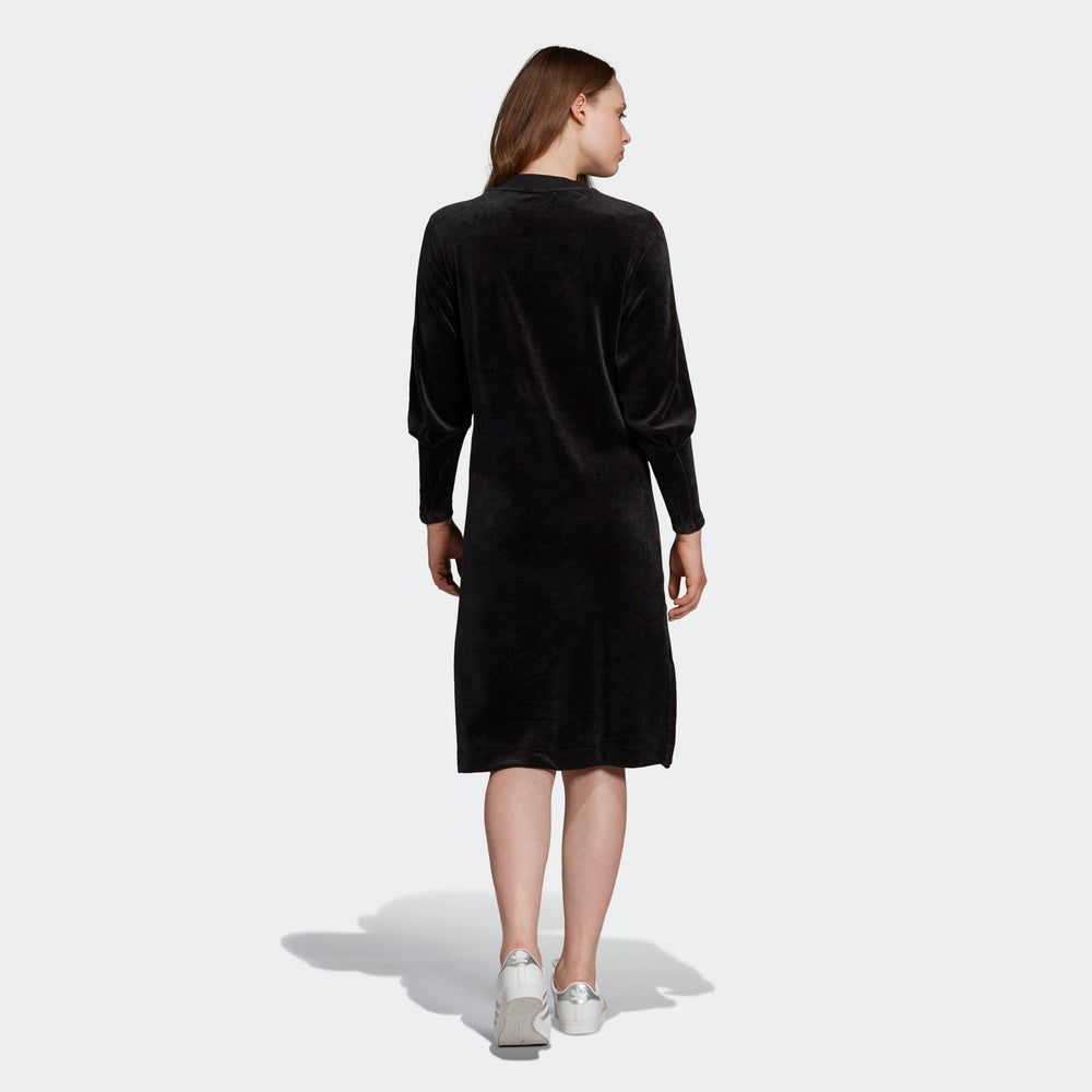 阿迪达斯官网 adidas 三叶草 SWEATER DRESS 女装裙子EJ9058