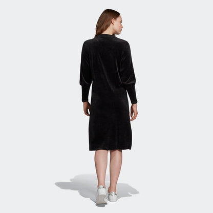 阿迪达斯官网 adidas 三叶草 SWEATER DRESS 女装裙子EJ9058