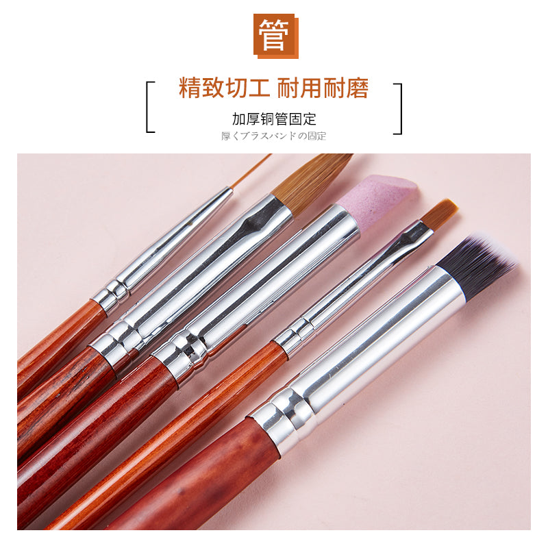 认证问题perfect color包旺笔刷套装 美甲店专用固态甲油胶刷 彩绘拉线笔认证问题11133333333333333q