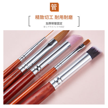 认证问题perfect color包旺笔刷套装 美甲店专用固态甲油胶刷 彩绘拉线笔认证问题11133333333333333q