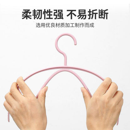 宽肩无痕衣架家用挂衣防滑晾衣服架子衣挂撑子塑料架衣架子晒衣撑
