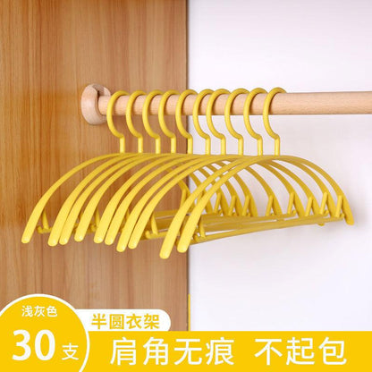 宽肩无痕衣架家用挂衣防滑晾衣服架子衣挂撑子塑料架衣架子晒衣撑