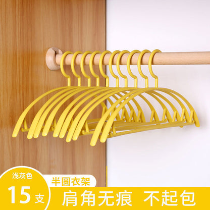 宽肩无痕衣架家用挂衣防滑晾衣服架子衣挂撑子塑料架衣架子晒衣撑