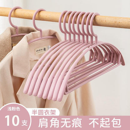 宽肩无痕衣架家用挂衣防滑晾衣服架子衣挂撑子塑料架衣架子晒衣撑